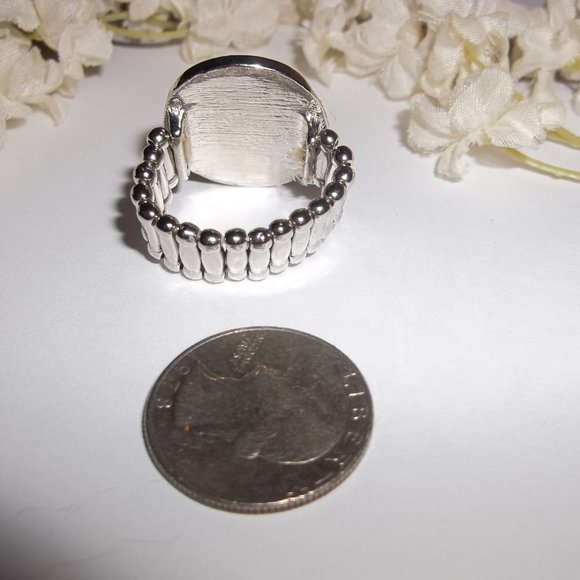 Ring, Pink Ring, Pearl Ring, Pink Pearl Ring, Ring, Adjustable Ring, Ring C107 - Picture 5 of 5